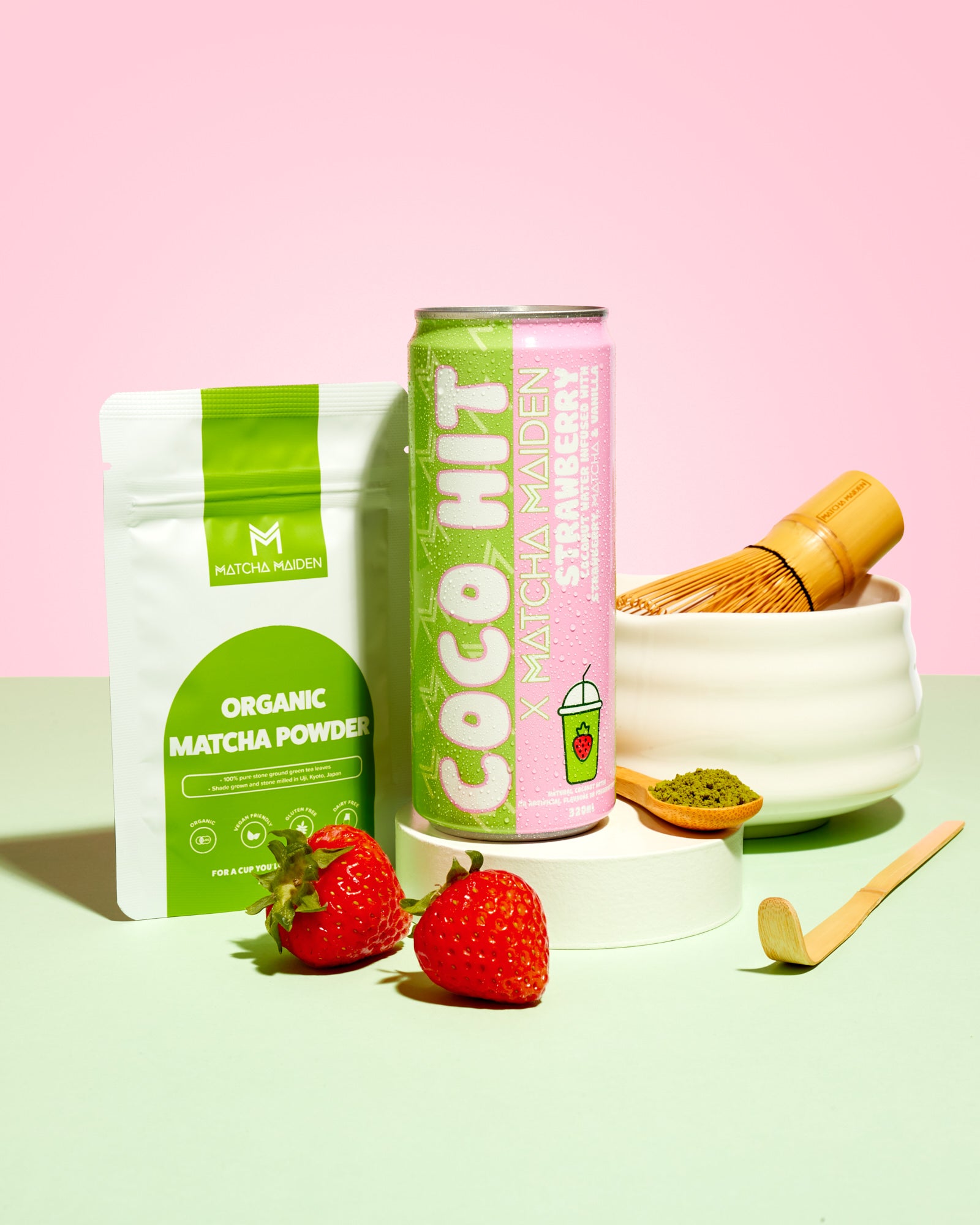 STRAWBERRY MATCHA MAIDEN